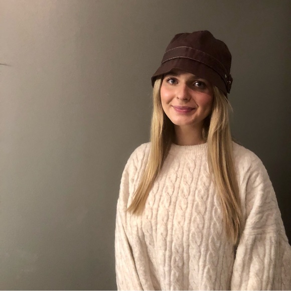 Brown 100% Cotton Lightweight Bucket Hat by San Diego Hat Co. - Picture 7 of 7